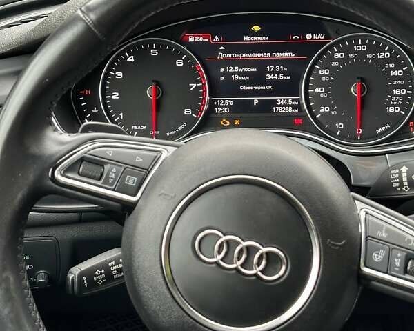 Черный Ауди А6, объемом двигателя 3 л и пробегом 178 тыс. км за 20500 $, фото 11 на Automoto.ua