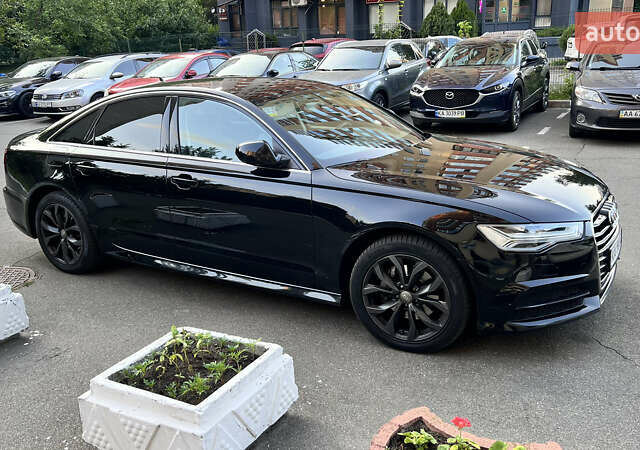 Ауді А6 2017 у Києві на Automoto.ua Чорний Ауді А6, об'ємом двигуна 1.97 л та пробігом 98 тис. км за 26900 $, фото 1 на Automoto.ua