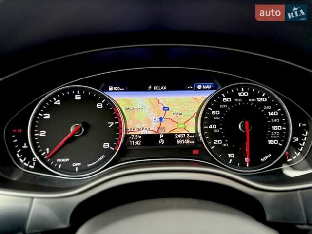 Черный Ауди А6, объемом двигателя 3 л и пробегом 56 тыс. км за 31990 $, фото 72 на Automoto.ua