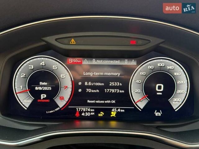 Черный Ауди А6, объемом двигателя 3 л и пробегом 178 тыс. км за 23500 $, фото 8 на Automoto.ua