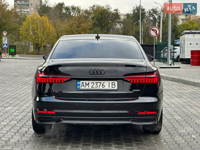 Ауди А6 2019 в Днепре (Днепропетровске) на Automoto.ua Черный Ауди А6, объемом двигателя 1.98 л и пробегом 122 тыс. км за 29999 $, фото 9 на Automoto.ua