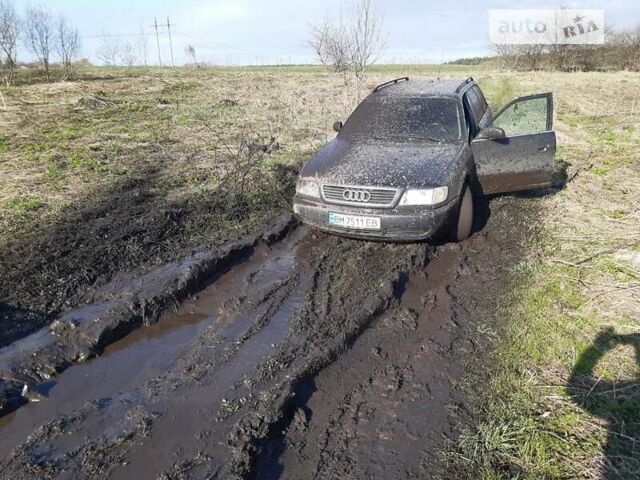 Чорний Ауді А6, об'ємом двигуна 2.5 л та пробігом 500 тис. км за 2800 $, фото 1 на Automoto.ua