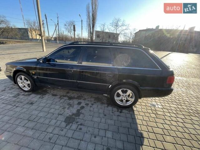 Черный Ауди А6, объемом двигателя 2.6 л и пробегом 663 тыс. км за 3500 $, фото 1 на Automoto.ua