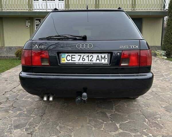 Черный Ауди А6, объемом двигателя 2.46 л и пробегом 521 тыс. км за 5500 $, фото 1 на Automoto.ua