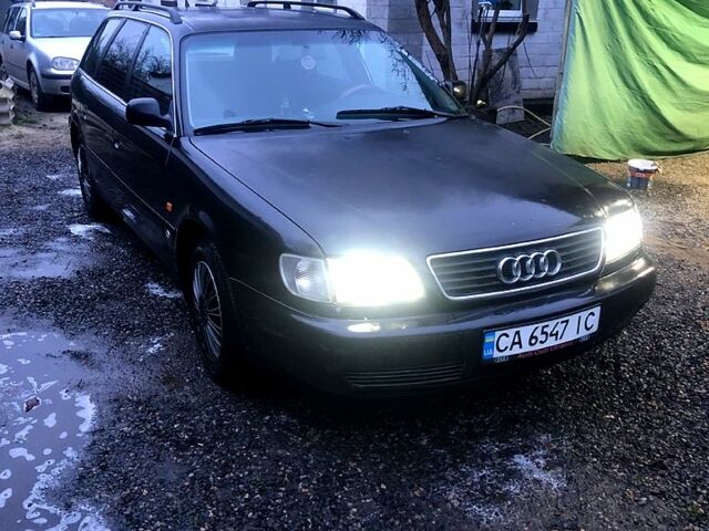 Черный Ауди А6, объемом двигателя 2.5 л и пробегом 464 тыс. км за 3000 $, фото 11 на Automoto.ua