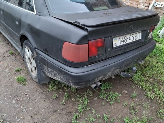 Черный Ауди А6, объемом двигателя 2.5 л и пробегом 230 тыс. км за 1200 $, фото 3 на Automoto.ua