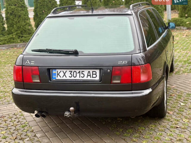 Черный Ауди А6, объемом двигателя 2.6 л и пробегом 273 тыс. км за 3500 $, фото 7 на Automoto.ua