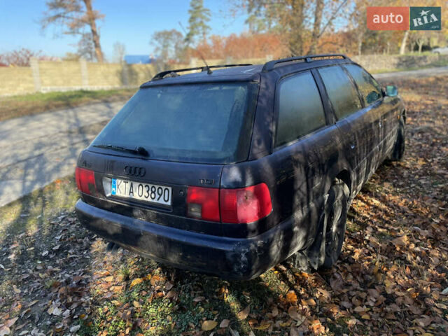 Черный Ауди А6, объемом двигателя 1.9 л и пробегом 401 тыс. км за 1750 $, фото 3 на Automoto.ua