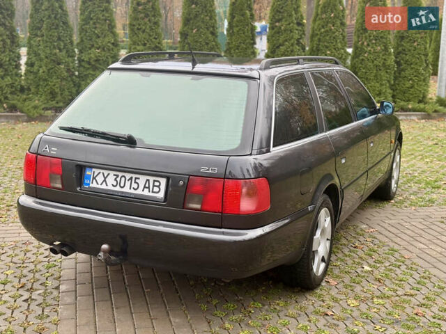 Черный Ауди А6, объемом двигателя 2.6 л и пробегом 273 тыс. км за 3500 $, фото 14 на Automoto.ua