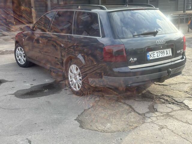 Черный Ауди А6, объемом двигателя 2.5 л и пробегом 380 тыс. км за 3850 $, фото 1 на Automoto.ua