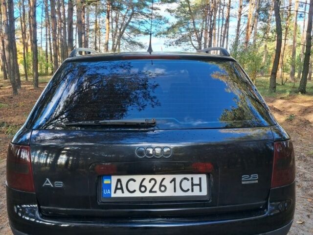 Черный Ауди А6, объемом двигателя 2.8 л и пробегом 267 тыс. км за 4300 $, фото 5 на Automoto.ua