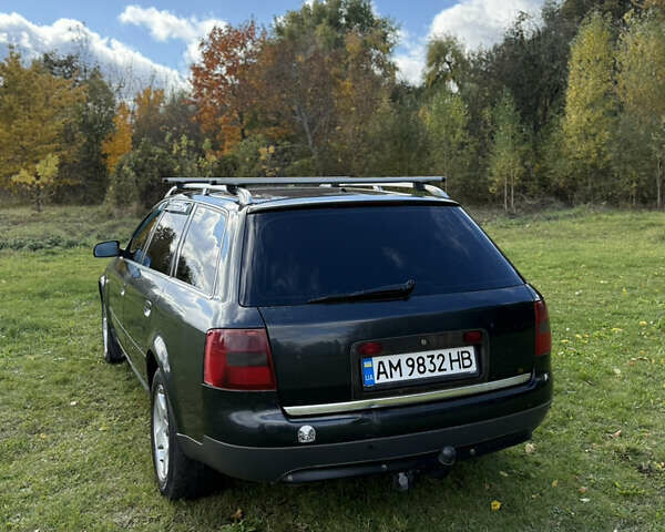 Ауді А6 1999 у Казатине на Automoto.ua Чорний Ауді А6, об'ємом двигуна 2.5 л та пробігом 350 тис. км за 3600 $, фото 3 на Automoto.ua