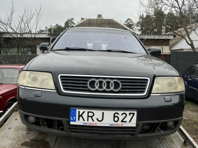 Черный Ауди А6, объемом двигателя 2.5 л и пробегом 250 тыс. км за 1750 $, фото 1 на Automoto.ua