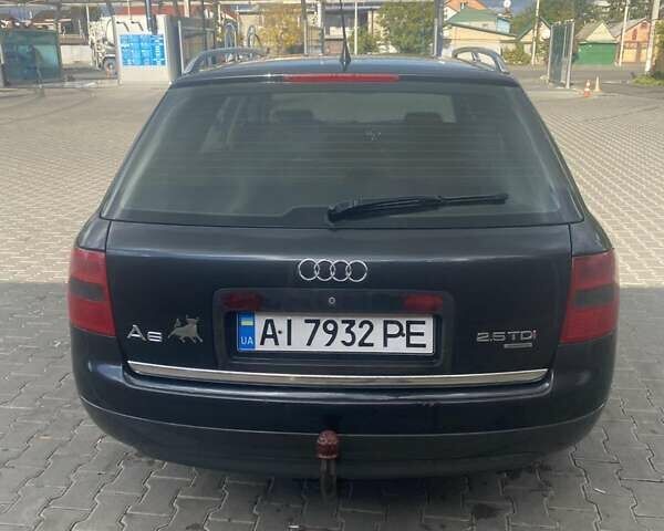 Черный Ауди А6, объемом двигателя 2.5 л и пробегом 330 тыс. км за 4700 $, фото 6 на Automoto.ua