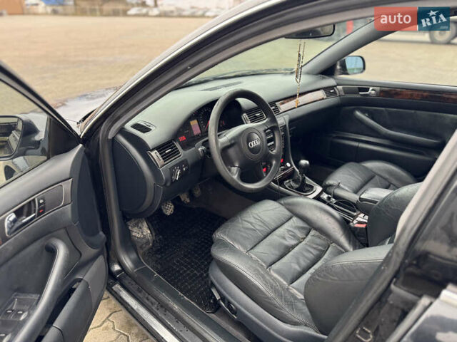 Черный Ауди А6, объемом двигателя 2.5 л и пробегом 326 тыс. км за 2250 $, фото 12 на Automoto.ua