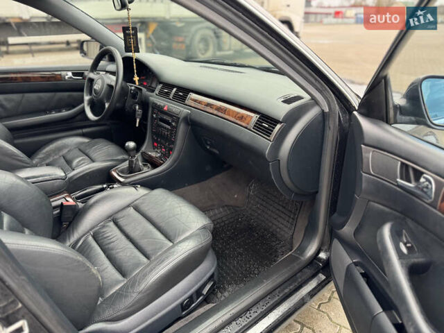 Черный Ауди А6, объемом двигателя 2.5 л и пробегом 326 тыс. км за 2250 $, фото 14 на Automoto.ua