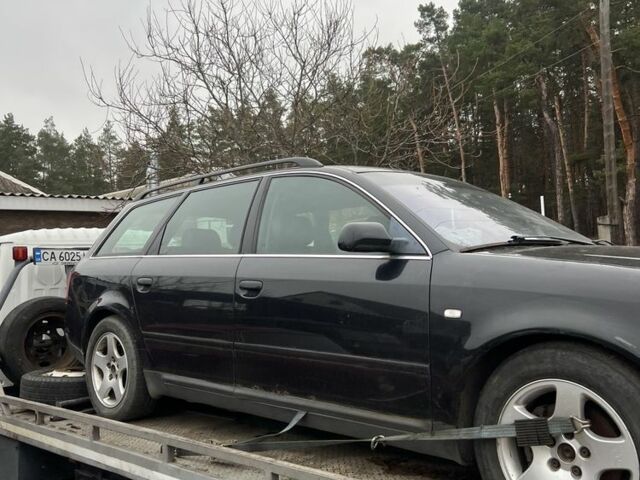 Черный Ауди А6, объемом двигателя 2.5 л и пробегом 250 тыс. км за 1750 $, фото 7 на Automoto.ua