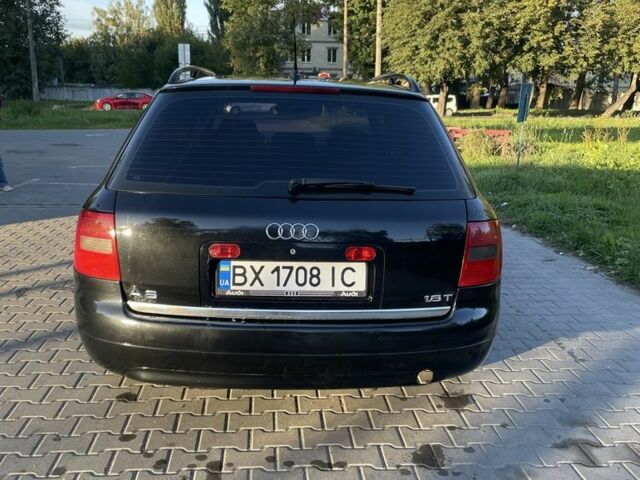 Черный Ауди А6, объемом двигателя 1.8 л и пробегом 350 тыс. км за 3600 $, фото 2 на Automoto.ua