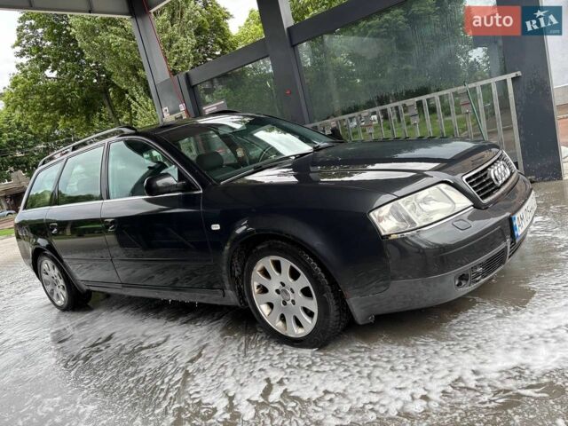 Черный Ауди А6, объемом двигателя 2.5 л и пробегом 294 тыс. км за 3150 $, фото 2 на Automoto.ua