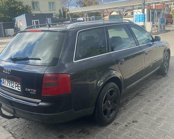 Черный Ауди А6, объемом двигателя 2.5 л и пробегом 330 тыс. км за 4700 $, фото 1 на Automoto.ua