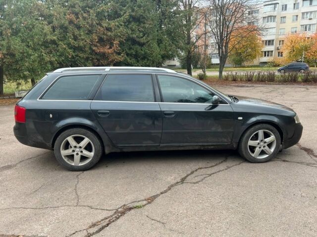 Черный Ауди А6, объемом двигателя 2.5 л и пробегом 326 тыс. км за 3500 $, фото 2 на Automoto.ua