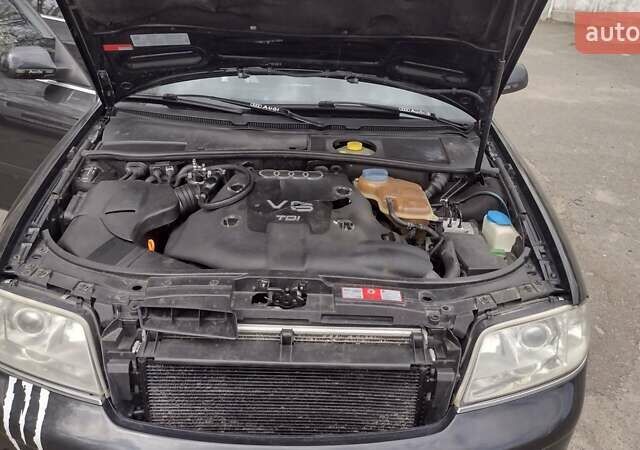 Черный Ауди А6, объемом двигателя 2.5 л и пробегом 310 тыс. км за 4800 $, фото 2 на Automoto.ua