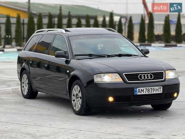 Черный Ауди А6, объемом двигателя 2.5 л и пробегом 376 тыс. км за 3999 $, фото 9 на Automoto.ua