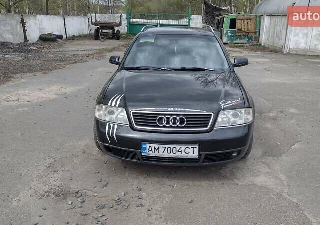 Черный Ауди А6, объемом двигателя 2.5 л и пробегом 310 тыс. км за 4800 $, фото 6 на Automoto.ua