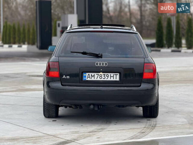 Черный Ауди А6, объемом двигателя 2.5 л и пробегом 376 тыс. км за 3999 $, фото 8 на Automoto.ua