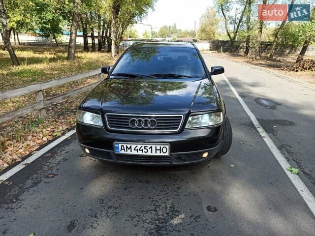 Черный Ауди А6, объемом двигателя 2.5 л и пробегом 357 тыс. км за 4799 $, фото 1 на Automoto.ua