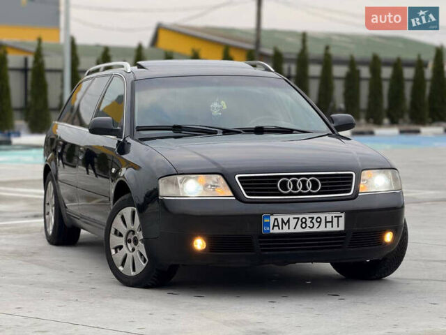 Черный Ауди А6, объемом двигателя 2.5 л и пробегом 376 тыс. км за 3999 $, фото 1 на Automoto.ua