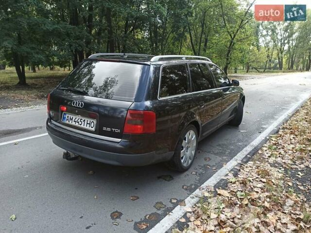 Черный Ауди А6, объемом двигателя 2.5 л и пробегом 357 тыс. км за 4799 $, фото 3 на Automoto.ua