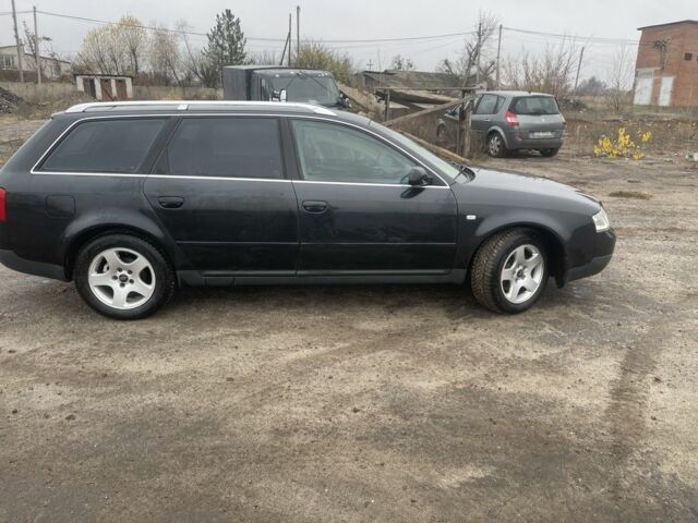 Черный Ауди А6, объемом двигателя 2.5 л и пробегом 330 тыс. км за 4500 $, фото 2 на Automoto.ua