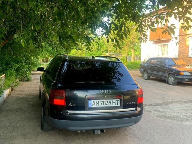 Чорний Ауді А6, об'ємом двигуна 2.5 л та пробігом 368 тис. км за 5000 $, фото 1 на Automoto.ua