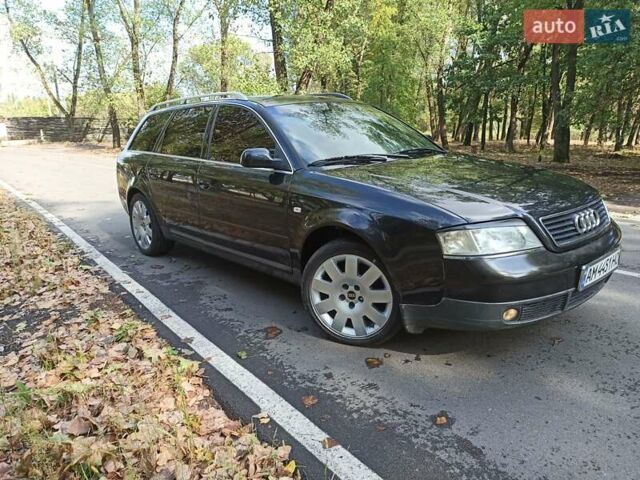 Черный Ауди А6, объемом двигателя 2.5 л и пробегом 357 тыс. км за 4799 $, фото 2 на Automoto.ua