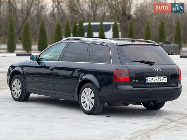 Черный Ауди А6, объемом двигателя 2.5 л и пробегом 376 тыс. км за 3999 $, фото 3 на Automoto.ua