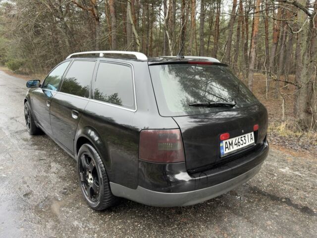 Черный Ауди А6, объемом двигателя 2.5 л и пробегом 278 тыс. км за 4000 $, фото 4 на Automoto.ua
