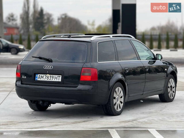 Черный Ауди А6, объемом двигателя 2.5 л и пробегом 376 тыс. км за 3999 $, фото 10 на Automoto.ua