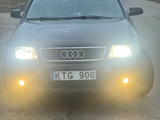 Черный Ауди А6, объемом двигателя 2.5 л и пробегом 380 тыс. км за 2500 $, фото 1 на Automoto.ua