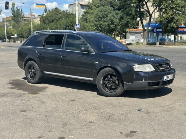 Черный Ауди А6, объемом двигателя 2.5 л и пробегом 280 тыс. км за 1500 $, фото 1 на Automoto.ua