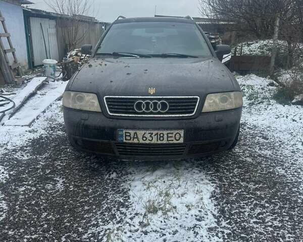 Черный Ауди А6, объемом двигателя 2.5 л и пробегом 338 тыс. км за 5400 $, фото 1 на Automoto.ua