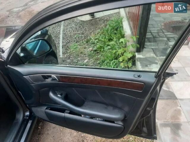 Черный Ауди А6, объемом двигателя 2.5 л и пробегом 345 тыс. км за 3500 $, фото 5 на Automoto.ua