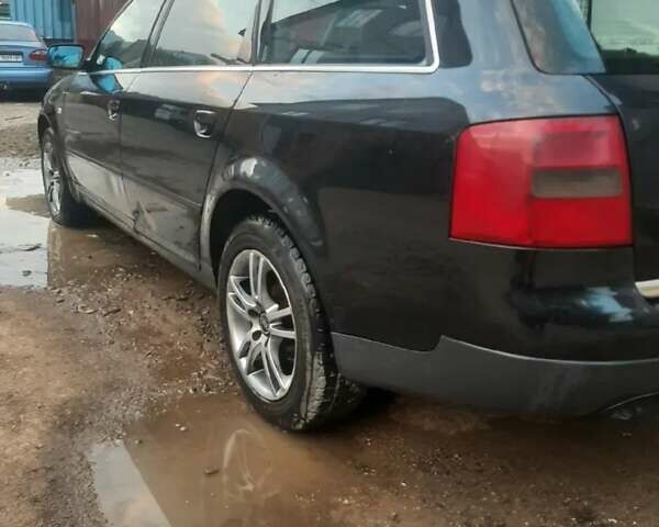 Черный Ауди А6, объемом двигателя 2.5 л и пробегом 345 тыс. км за 3500 $, фото 3 на Automoto.ua