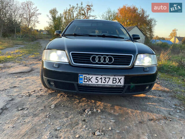 Черный Ауди А6, объемом двигателя 2.5 л и пробегом 384 тыс. км за 4800 $, фото 12 на Automoto.ua