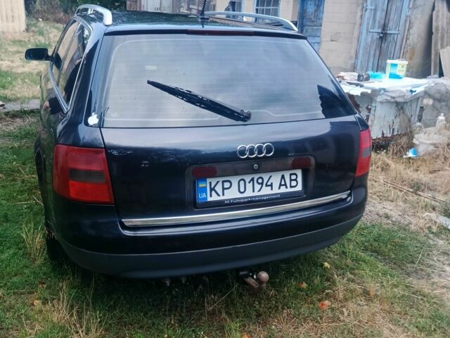 Черный Ауди А6, объемом двигателя 2.4 л и пробегом 333 тыс. км за 5500 $, фото 1 на Automoto.ua