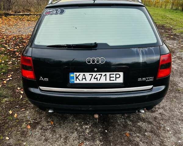 Чорний Ауді А6, об'ємом двигуна 2.5 л та пробігом 317 тис. км за 4700 $, фото 1 на Automoto.ua
