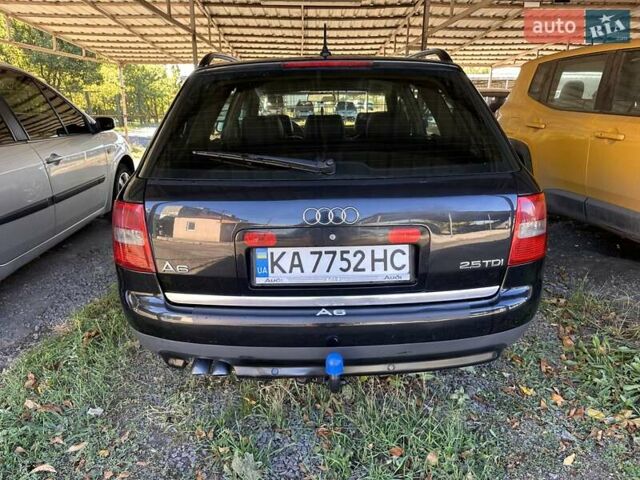 Черный Ауди А6, объемом двигателя 2.5 л и пробегом 310 тыс. км за 4900 $, фото 5 на Automoto.ua