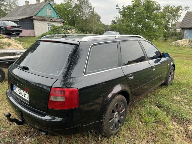 Черный Ауди А6, объемом двигателя 2.5 л и пробегом 400 тыс. км за 2999 $, фото 2 на Automoto.ua