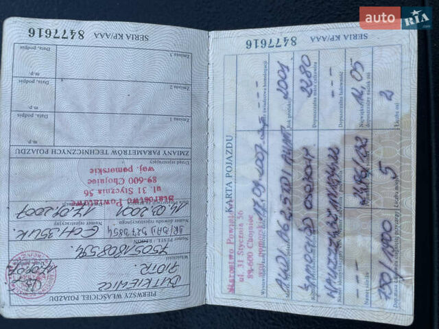 Черный Ауди А6, объемом двигателя 2.5 л и пробегом 536 тыс. км за 3100 $, фото 13 на Automoto.ua