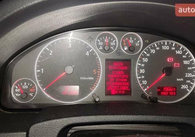 Черный Ауди А6, объемом двигателя 2.5 л и пробегом 282 тыс. км за 5000 $, фото 6 на Automoto.ua